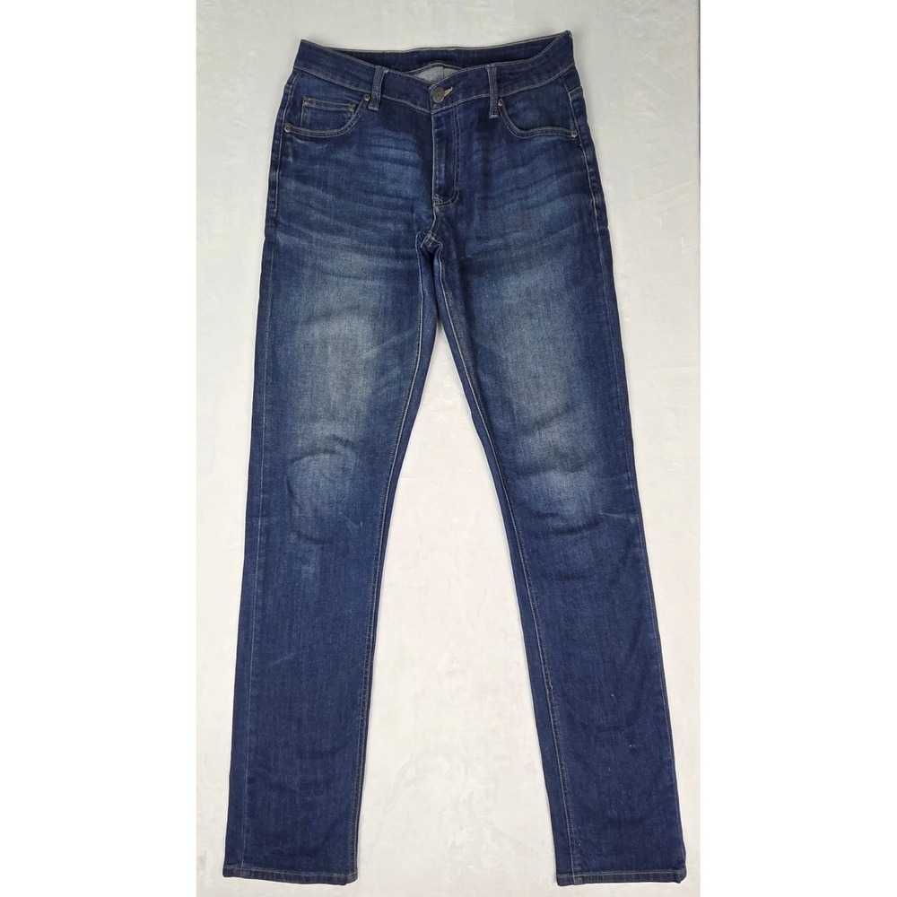 American Tall Carman Jeans Men 33x36 Blue Slim Straight Classic Denim
